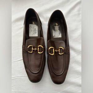 Jeffrey Campbell Loafer with Gold "Bit" Buckle - NWOT